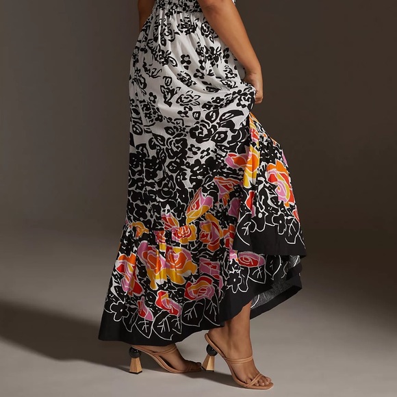 Anthropologie Plenty by Tracy Reese Floral Halter Maxi Dress - Picture 11 of 13